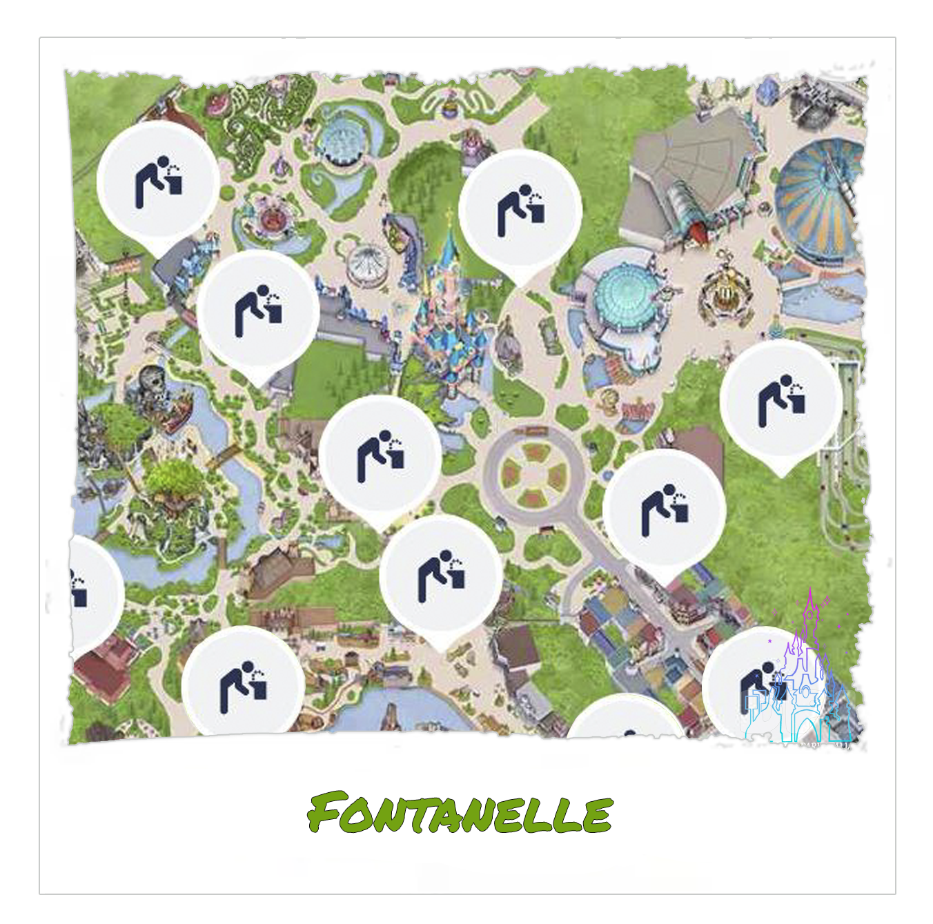 Fontanelle DPI DISNEYLAND PARIS ITALIA